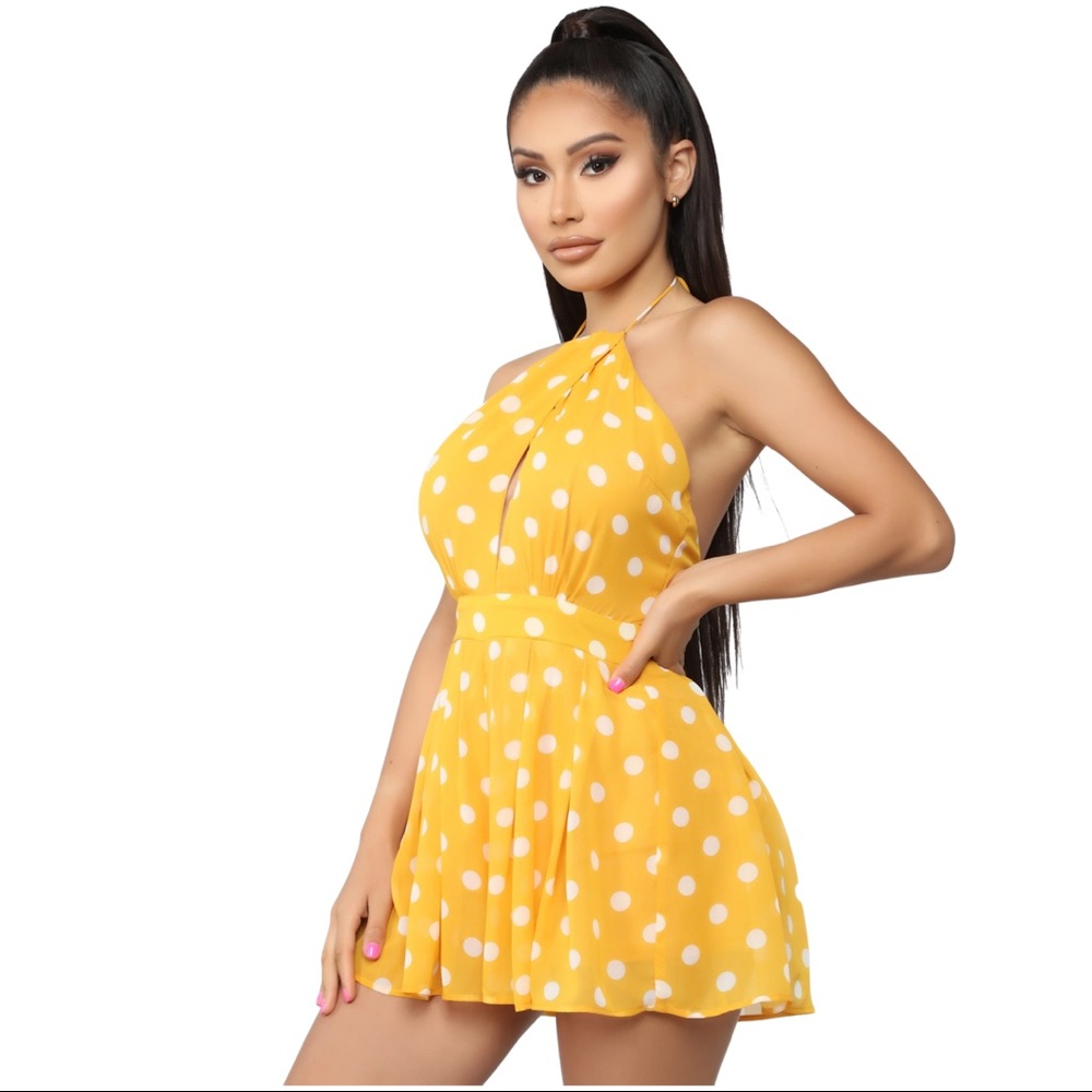 Yellow Romper